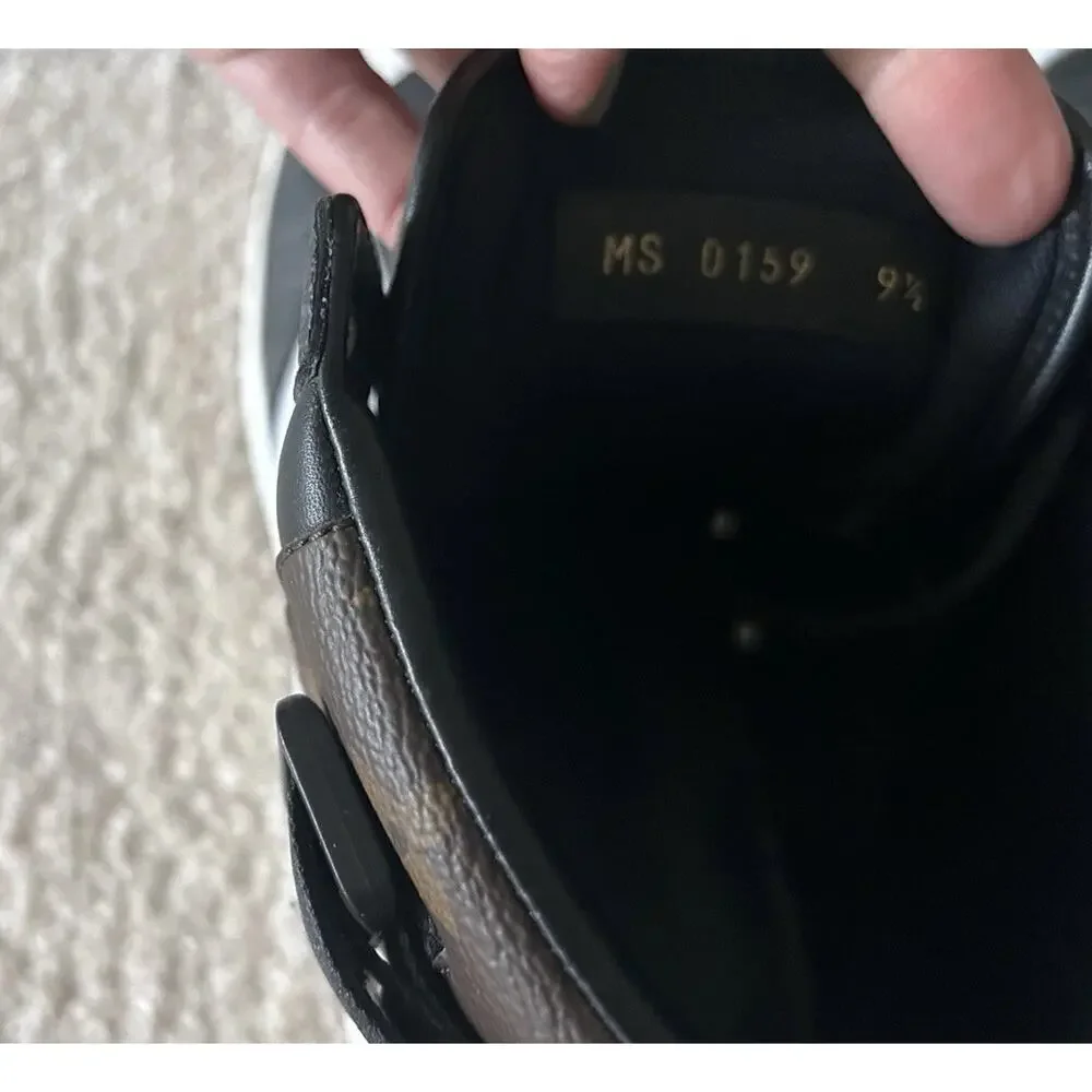 Authentic Louis Vuitton Rivoli Triple Monogram Sneakers LV 9.5 (fits USA 10.5)